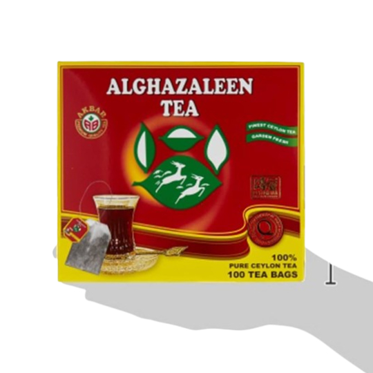 AlGhazaleen 100% Pure Red Ceylon Tea Bags