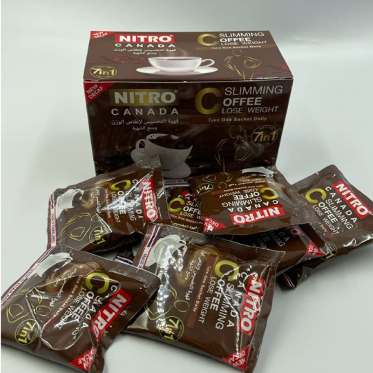 Nitro Canada Slimming Coffee 7 in 1 for Lose Weight