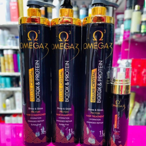 omega 3 protein hair treatment set