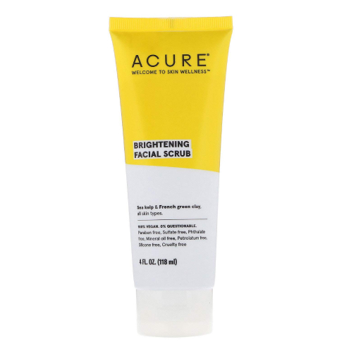 Acure Welcome To Skin Wellness Brightening Facial Scrub