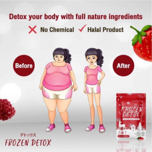 Frozen Detox Capsule For Remove Belly Fats