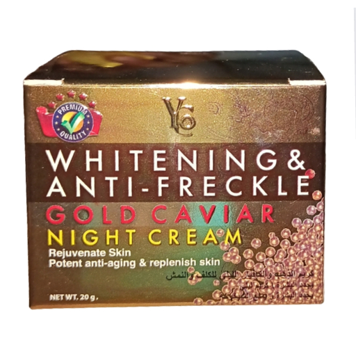 Yc Whitening & Anti Freckle Gold Caviar Night Cream