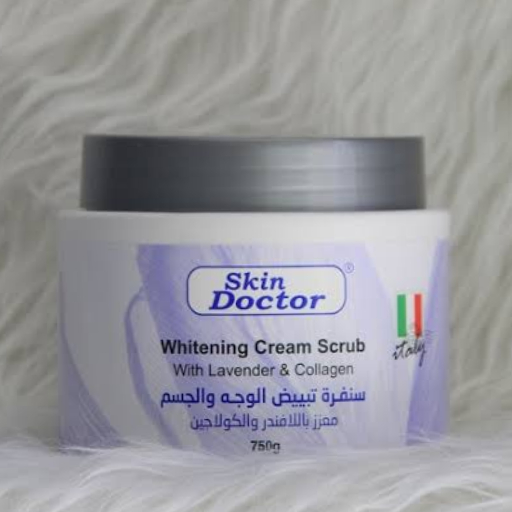 Skin Doctor Whitening Lavender & Collagen Scrub