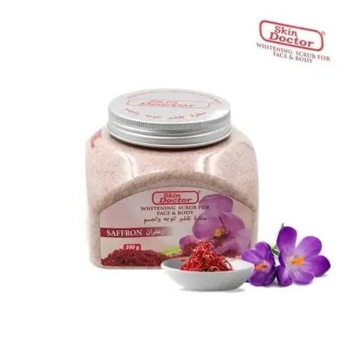 Skin Doctor Whitening Scrub For Face And Body With Saffron