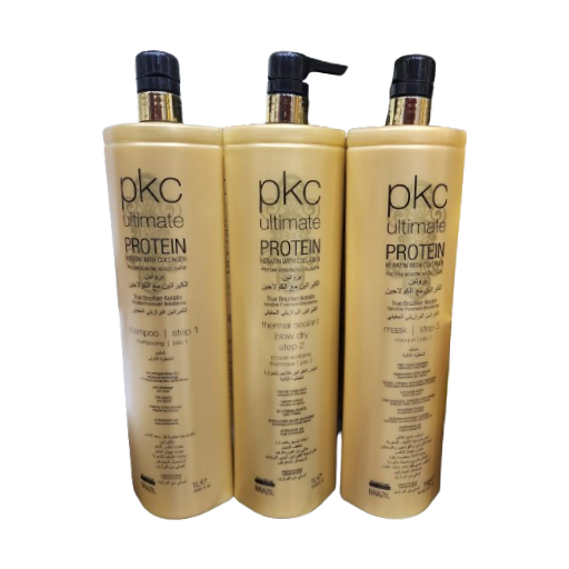 Pkc Ultimate Protein Keratin Straightening Hair Set