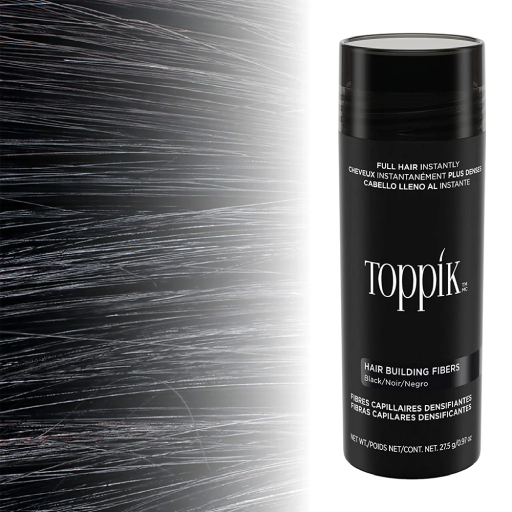 Toppik Hair Building Fibers Black Color Spray