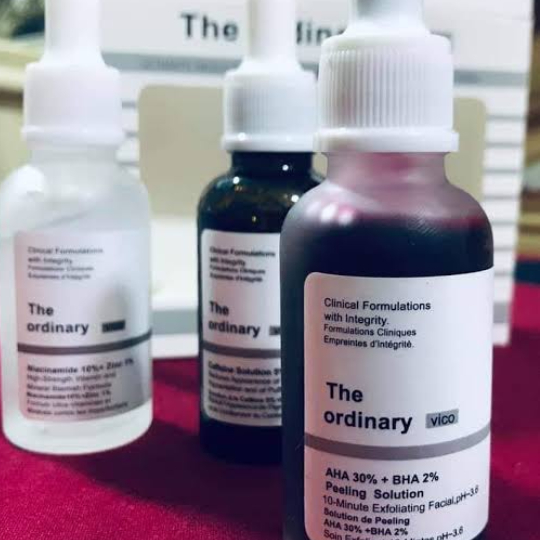 The Ordinary 3 In 1 Vico Skin Care Peeling,caffeine ,niacinamide