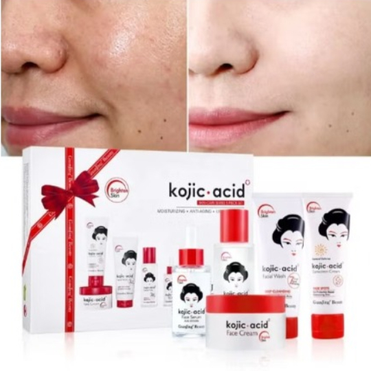 Kojic Acid Anti Aging Skin Care Set