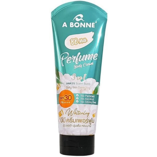 A Bonne Perfume Whitening Body Cream 3 In 1 Spf 30