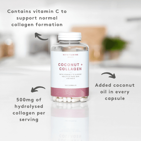 Coconut Collagen With Vitamin C Health Of Hair Skin And Nails