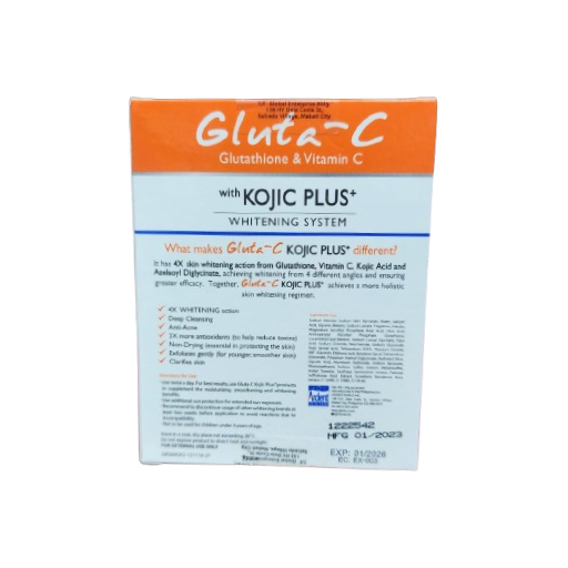 Gluta-c Glutathione Kojic Plus Face Whitening Soap