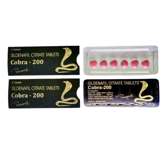 Sildenafil Citrate Cobra 200mg