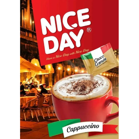 Nice Day Cappuccino Coffee, 20 Sachets x 25 gr