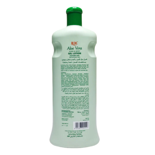 Rdl Aloe Vera Hand & Body Gel Lotion