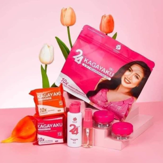 Rosmar 24 Hours Kagayaku Face Whitening Kit