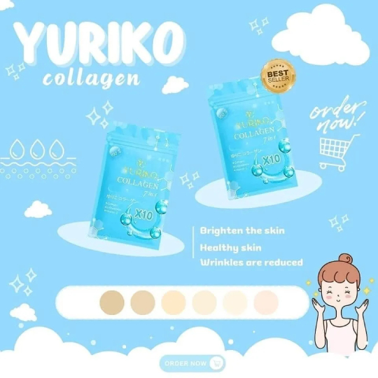 Yuriko Collagen X10 Glutathione Capsule