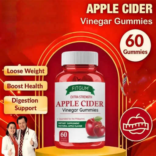 Fitgum Extra Strength Apple Cider Vinegar Gummies