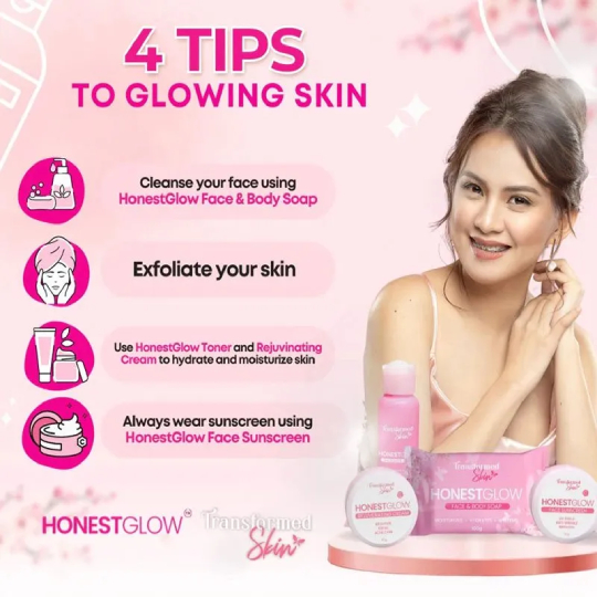 Honest Glow Facial Set For Wrinkles