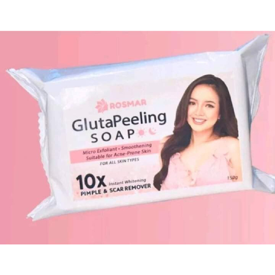 Rosmar Gluta Peeling Whitening Soap 10x In Uae