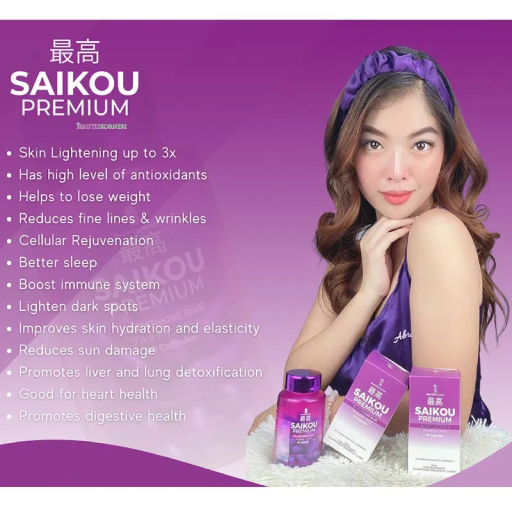 Saikou Premium Glutathione Skin Brightening Capsule