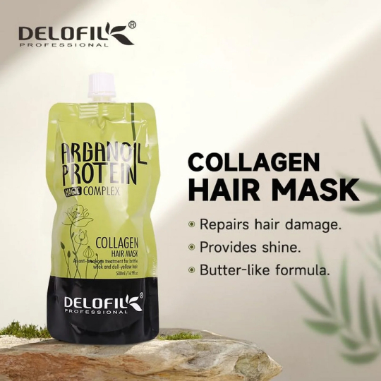 Delofil Professional Argan Oil Anti Breakage Treatment Hair