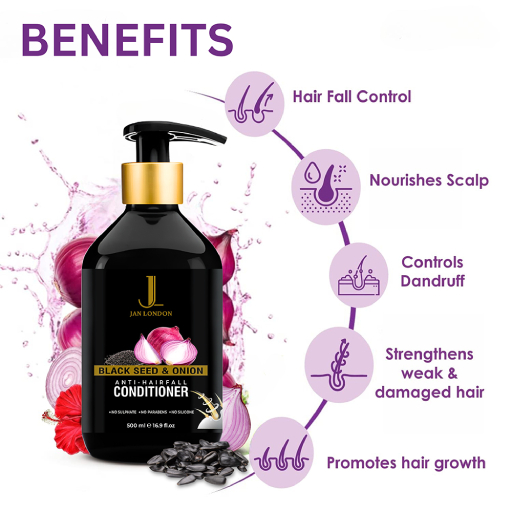 J Jan London Black Seed & Onion Anti Hair Fall Conditioner