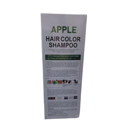 Apple Hair Color Shampoo Non Stick Scalp