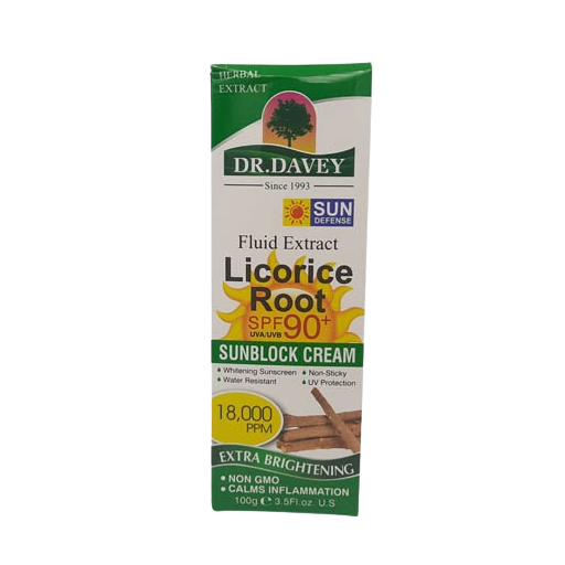 Dr. Davey Licorice Root Sunblock Cream