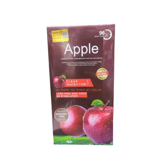 Original 96 Apple Dark Brown Hair Color Cream